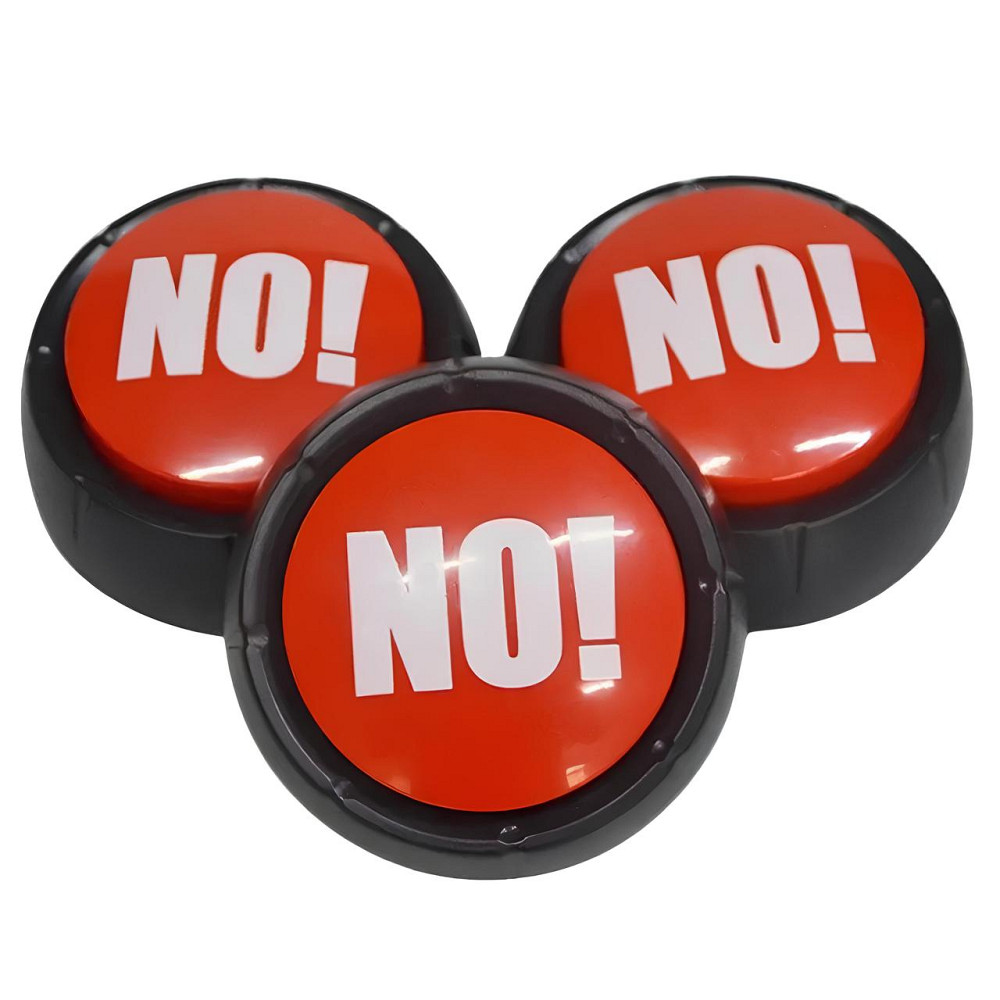 Звукова кнопка NO, що говорить кнопка "Ні" з різними голосами, прикольна кнопка для розіграшів Київ - фото 3