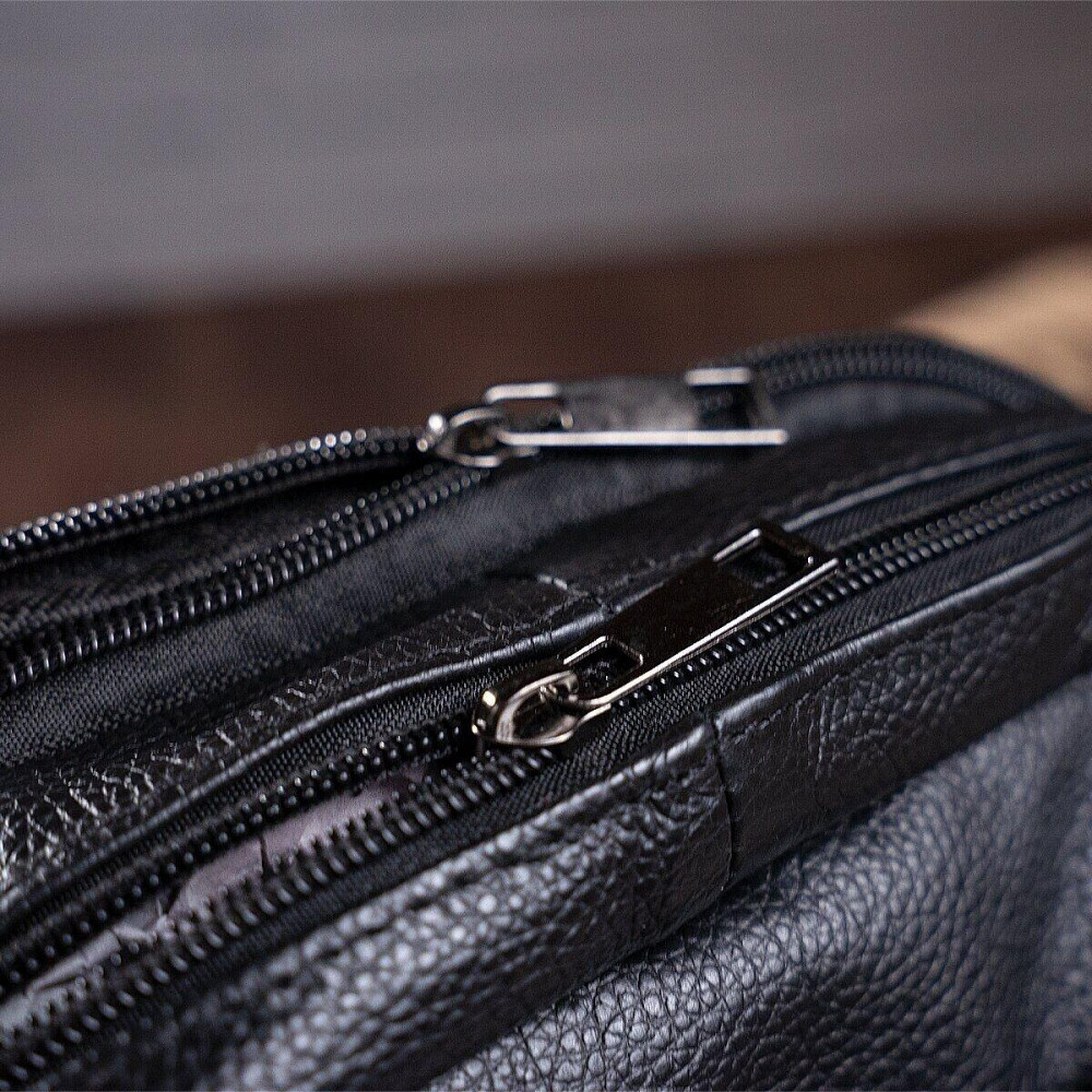 Сумка чоловіча флотар Vintage 14720 Чорна Київ - фото 9