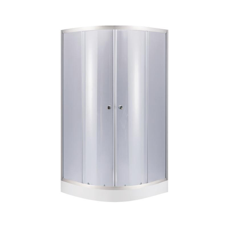 Душова кабіна Lidz Latwa SC80x80.SAT.LOW.GR, скло тон. 4 мм + Lidz Душовий піддон KAPIELKA ST80x80x15 Київ - фото 12