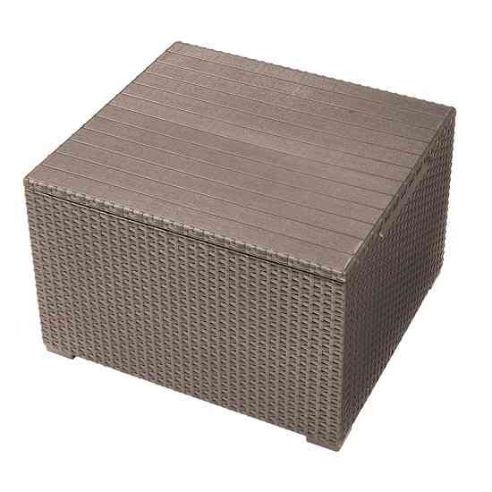 Комплект садой мебели Keter Emma balcony set, стол-сундук, бежевый Киев