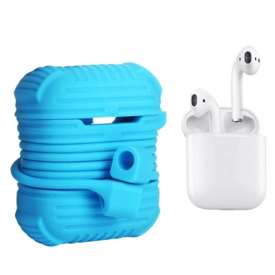 Чехол для наушников Armour i-Smile для Apple AirPods IPH1437 Blue (702331) Винница - изображение 1