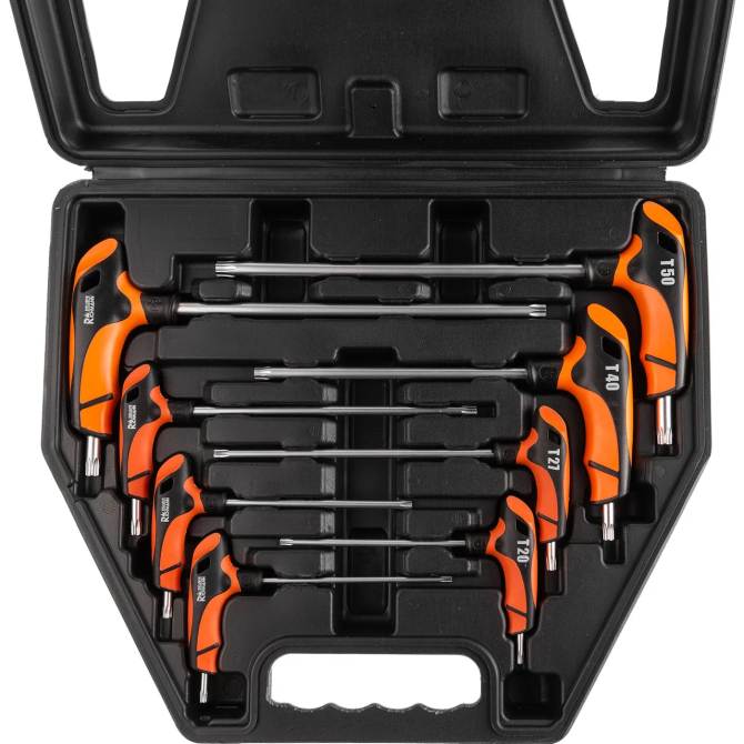 Набор отверток Т-образных TORX T15-T50 мм 8 шт., Richmann (C6606) Коломия - фото 3