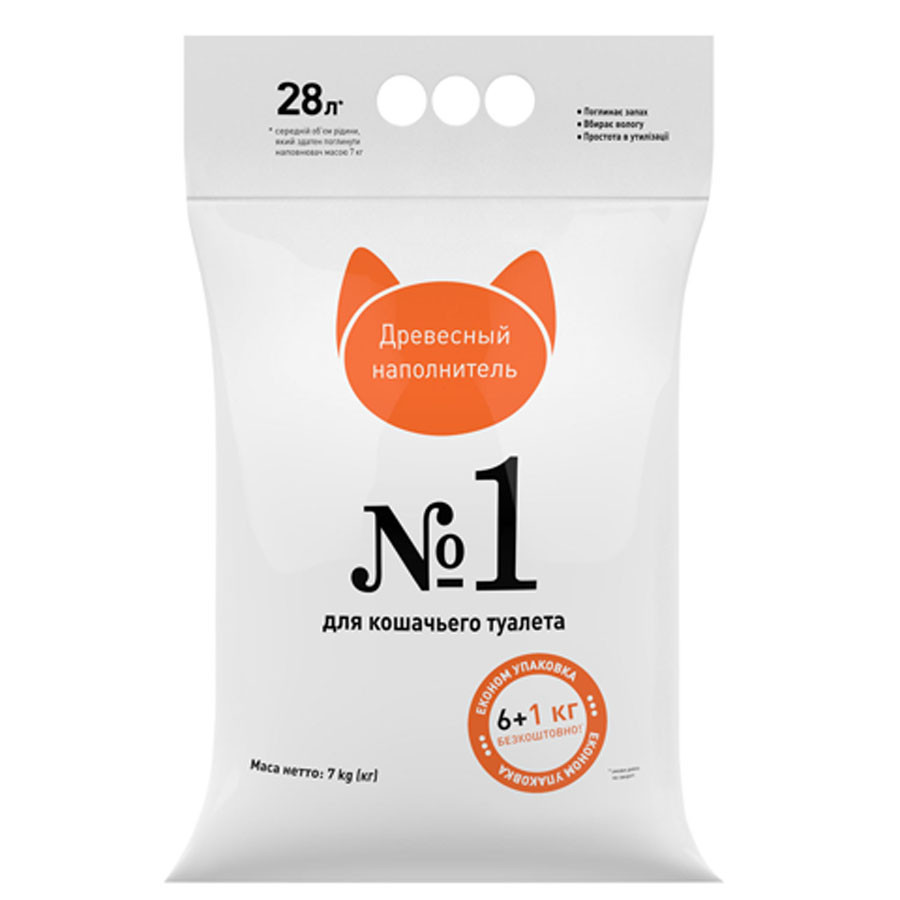 Деревний наповнювач №1, 6+1кг Коломия - фото 2