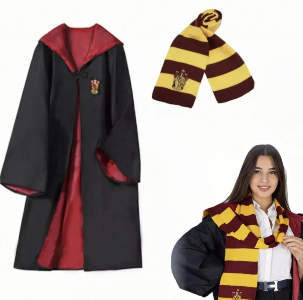 Костюм Гаррі Поттера, плащ Гриффіндора 18576 Луцьк - фото 1