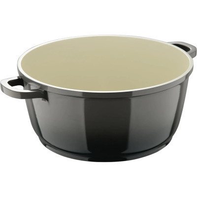 Кастрюля Bergner Excalibur з кришкою Сіра 2,2 л (BG-36100-GY) Винница - изображение 2