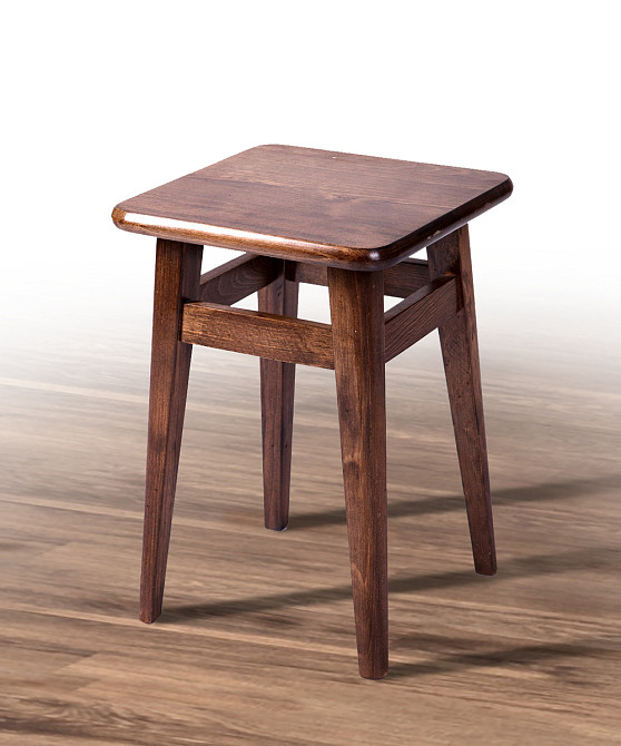 Табурет обідній НОГА ПРЯМА, білий Киев - изображение 1