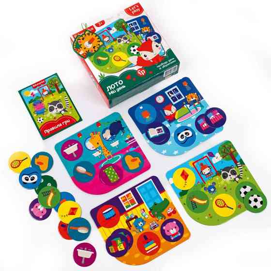 Гра настільна Fisher-Price Лото Мій день (VT2910-02) Чернігів