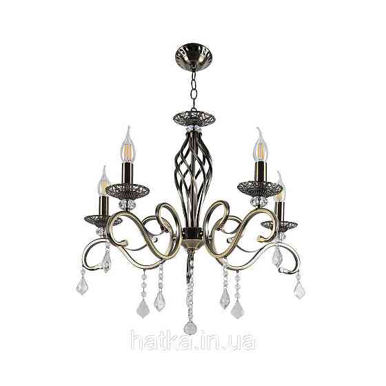 Люстра класична Sirius N1208/5 на 5 лампочек Київ