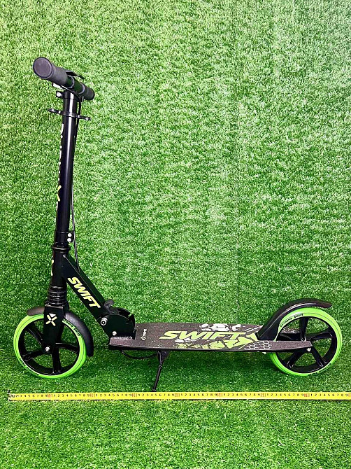 Самокат міський Scooter Extreme 2-х колісний Зелений (SK2438) Чернігів - фото 9