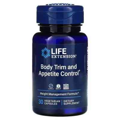 Трави Life Extension Стройность тела и контроль аппетита, Body Trim and Appetite Control, (LEX-25043) Вінниця