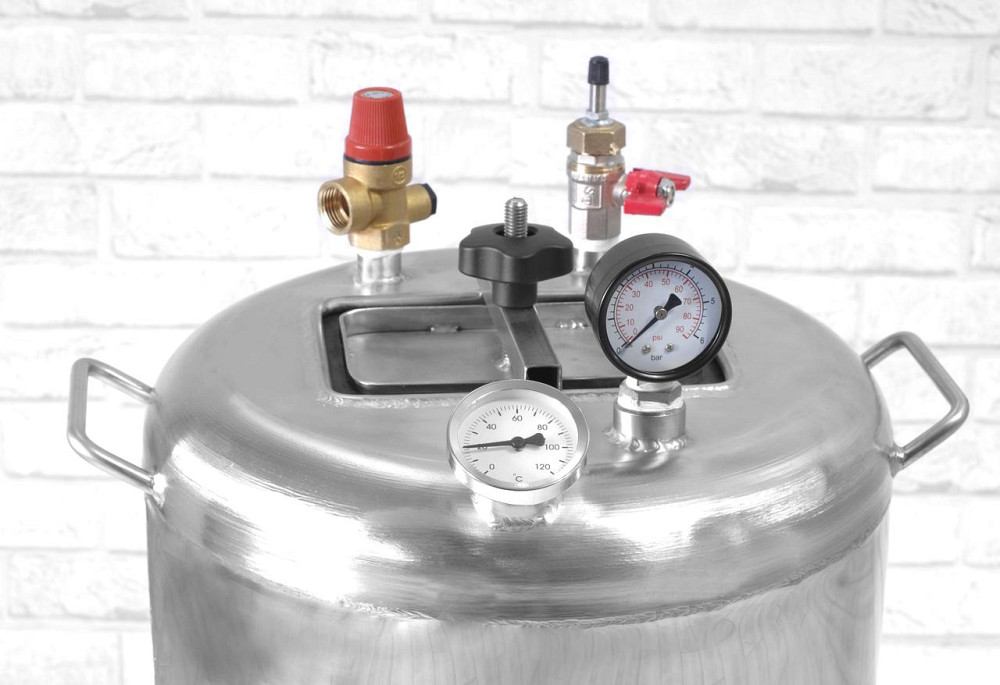 Автоклав бытовой Гуд-8 на 8 банок, нержавеющая сталь, домашний для консервирования Киев - изображение 2