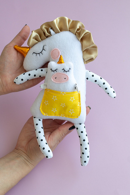 М’яка іграшка сплюшка Єдиноріг Київ - фото 1