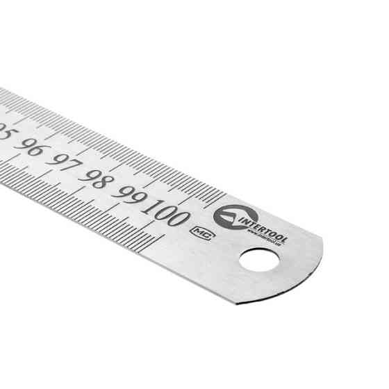 Линейка строительная 1000мм INTERTOOL MT-2006 Киев
