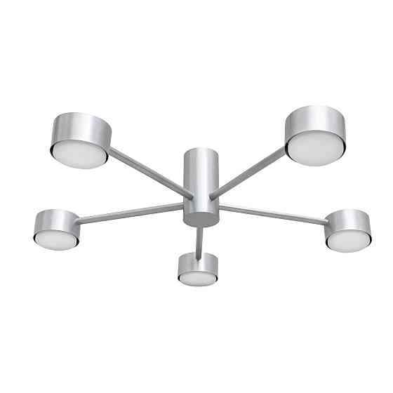 Люстра потолочная MSK Electric Copter на пять круглых плафонов под лампы GX53  NL 8041-5 AL Одесса