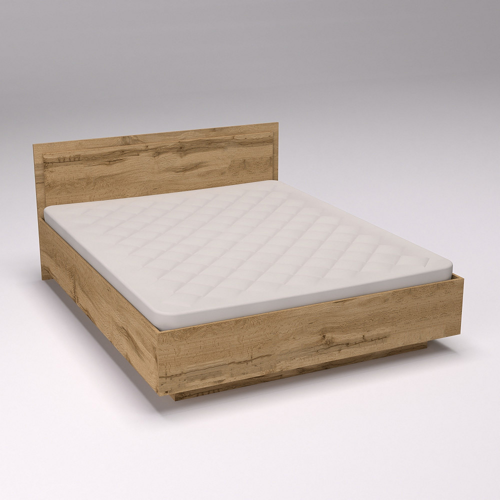 Кровать Кристалл №2 двуспальная, Дуб Аппалачи, 2035х1632х850 Львов - изображение 3