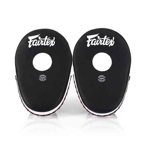 Лапи боксерські Fairtex FMV13 Black/White Кам'янське