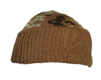 Балаклава чоловіча тактична підшоломник-кайот шапка койот пов'язана зимова тепла Одеса - фото 2