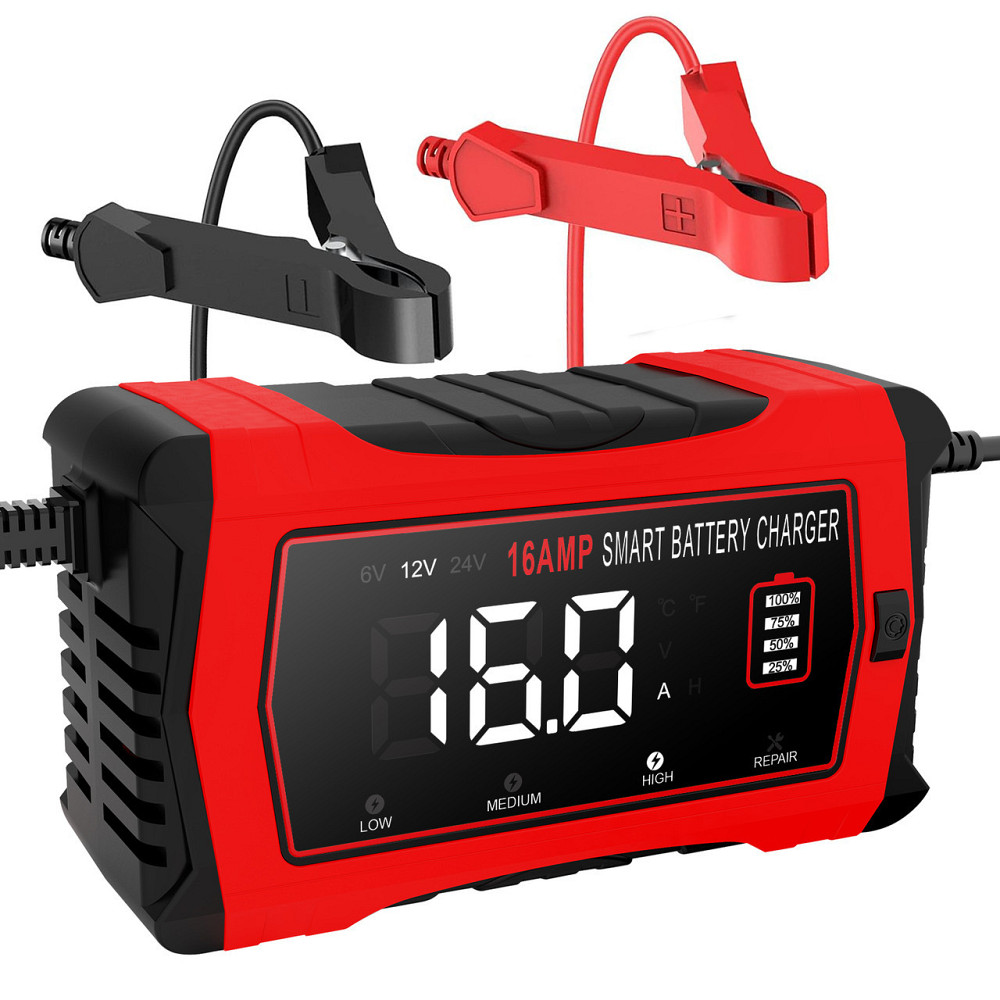 Розумний зарядний пристрій HTRC 16A (12V/16A, 24V/10A) для LiFePO4, Lithium, AGM Київ - фото 1