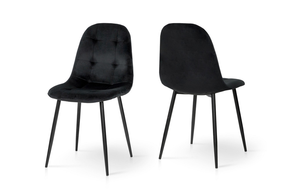 Стілець Квест, чорний / велюр чорний Киев - изображение 2