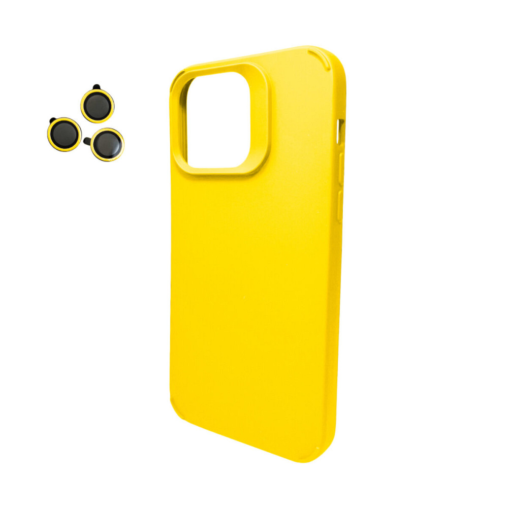 Чохол для смартфона Cosmic Silky Cam Protect for Apple iPhone 14 Pro Yellow Киев - изображение 1
