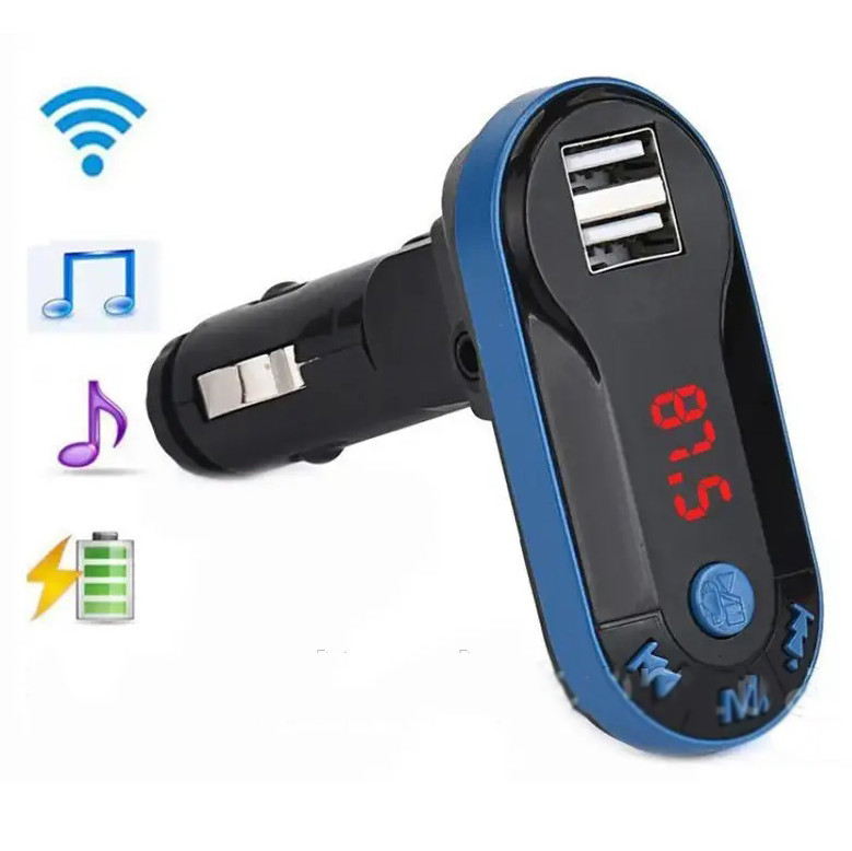 Трансмиттер для машины в прикуриватель CM, Fm-модулятор для старой магнитолы Блютуз модуль машины GY-44 Львов - изображение 3