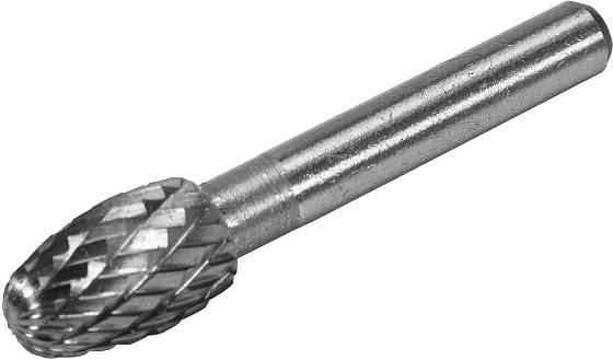 Фреза овальна з карбіду вольфрама YATO, Ø= 10 мм, l= 50/10 мм, з шпинделем Ø= 6 мм [40/80] Одеса