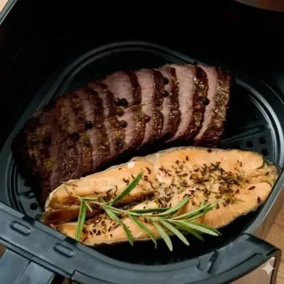 Аерофритюрниця SK-10052 7 л з гарячою циркуляцією повітря, таймер 60 хв, 80–200°C, захист від перегріву Одеса