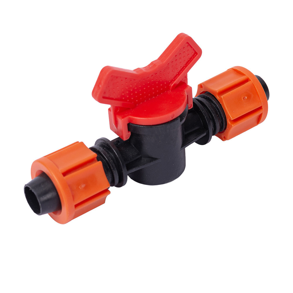 Кран для капельной ленты Ø16мм проходной FLORA (5079474) Ровно - изображение 2