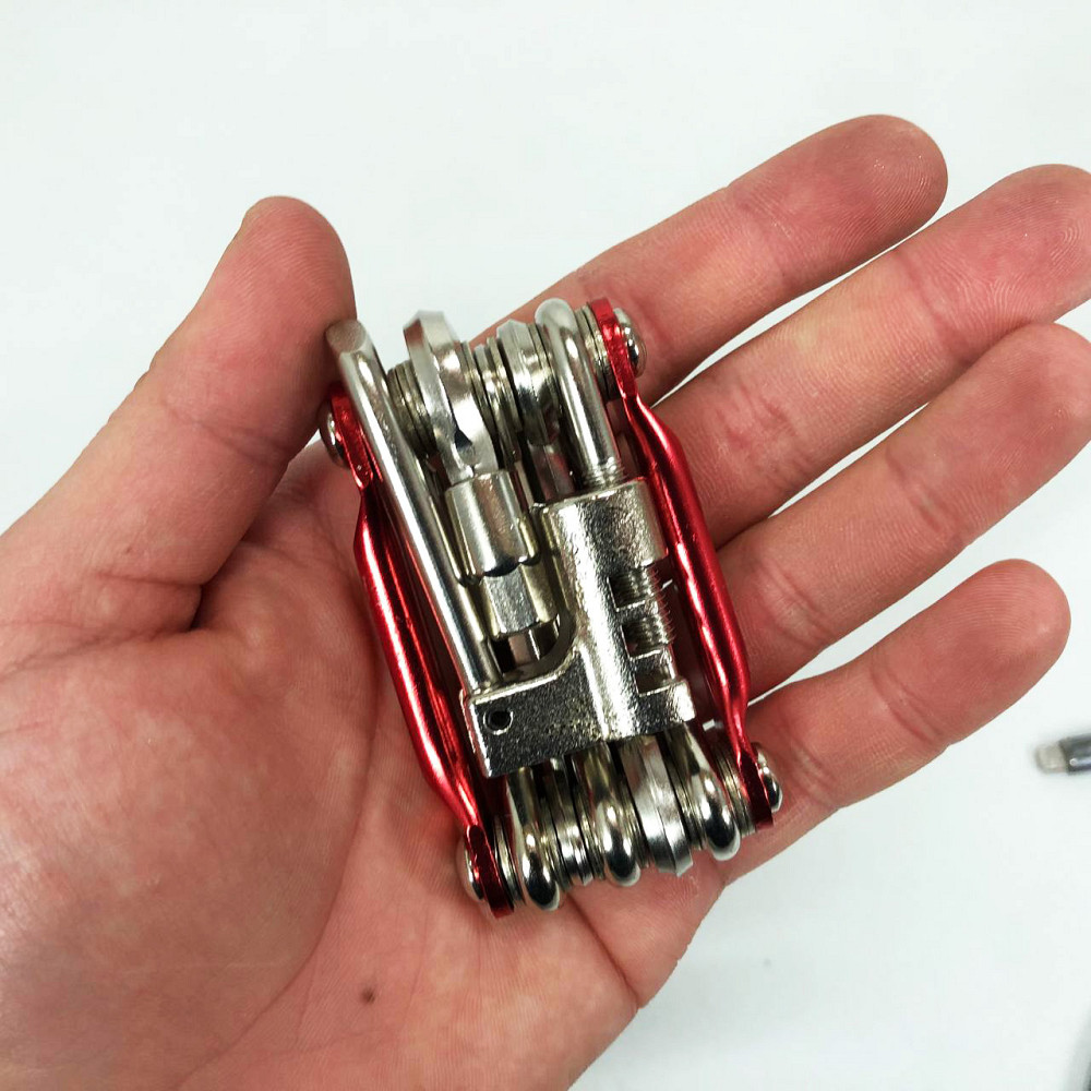 Багатофункціональний велосипедний ключ BG-2121 Мультитул 11 предметів ZW-11 Львів - фото 3