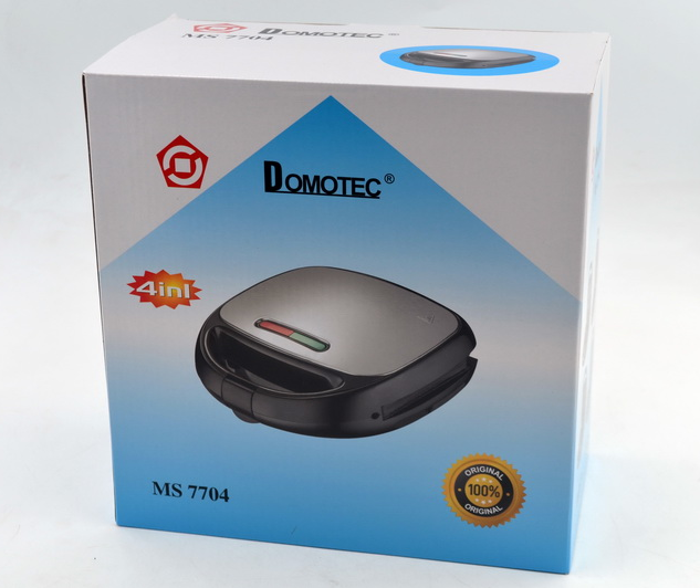 Сендвичница, вафельниця, гриль 4 в 1 Domotec MS 7704 Винница - изображение 5