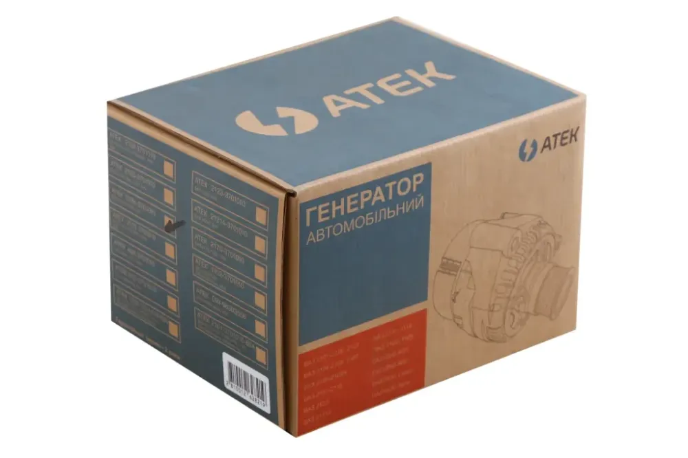 Генератор 2107 73A АТЕК (2108) Вінниця - фото 4