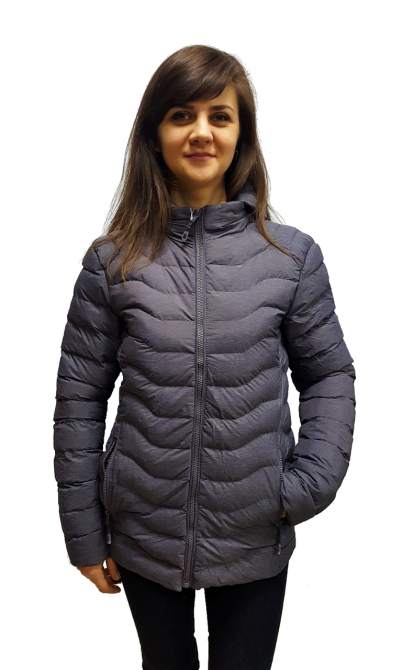 Жіноча демісезонна куртка AZT, стьобана курточка Київ - фото 2