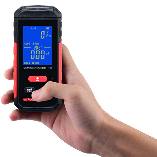 Тестер электромагнитного излучения (1-1999В/м, 0,01-99,99μT/0,1-999,9mG) WINTACT WT3122 Одесса - изображение 2