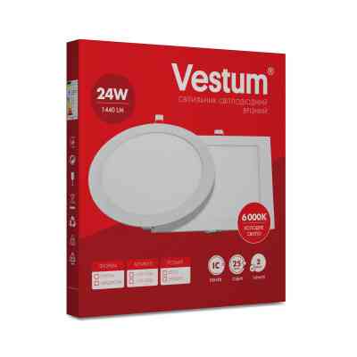 Светильник Vestum LED 24W 6000K 220V (1-VS-5106) Винница
