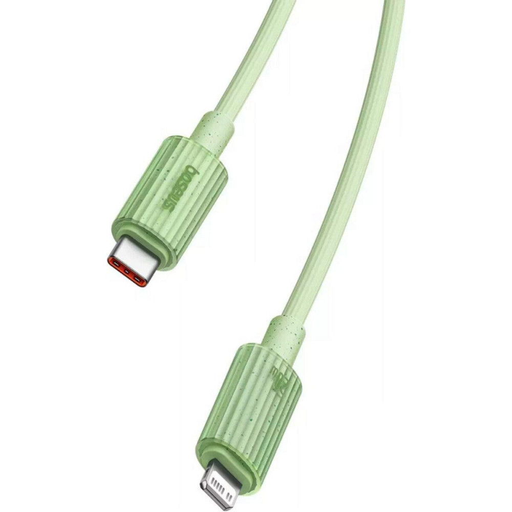 Кабель Type-C - Lightning Baseus Habitat Series швидке заряджання 20W 2m Natural Green P10360201631-01 Одеса - фото 4