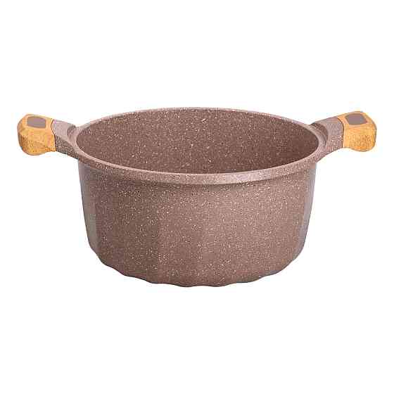 Велика алюмінієва каструля об'ємом 11 літрів з антипригарним покриттям Ø32 см HP-4-435CO Коломия