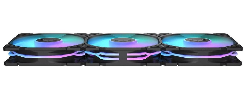 Вентилятор Asus TUF Gaming TR120 ARGB Triple Pack Black (90DA0090-B09020) Харьков - изображение 11