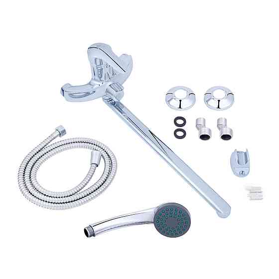 Змішувач для ванни Agua Sevilla - C072 з душовим гарнітуром, хром Київ