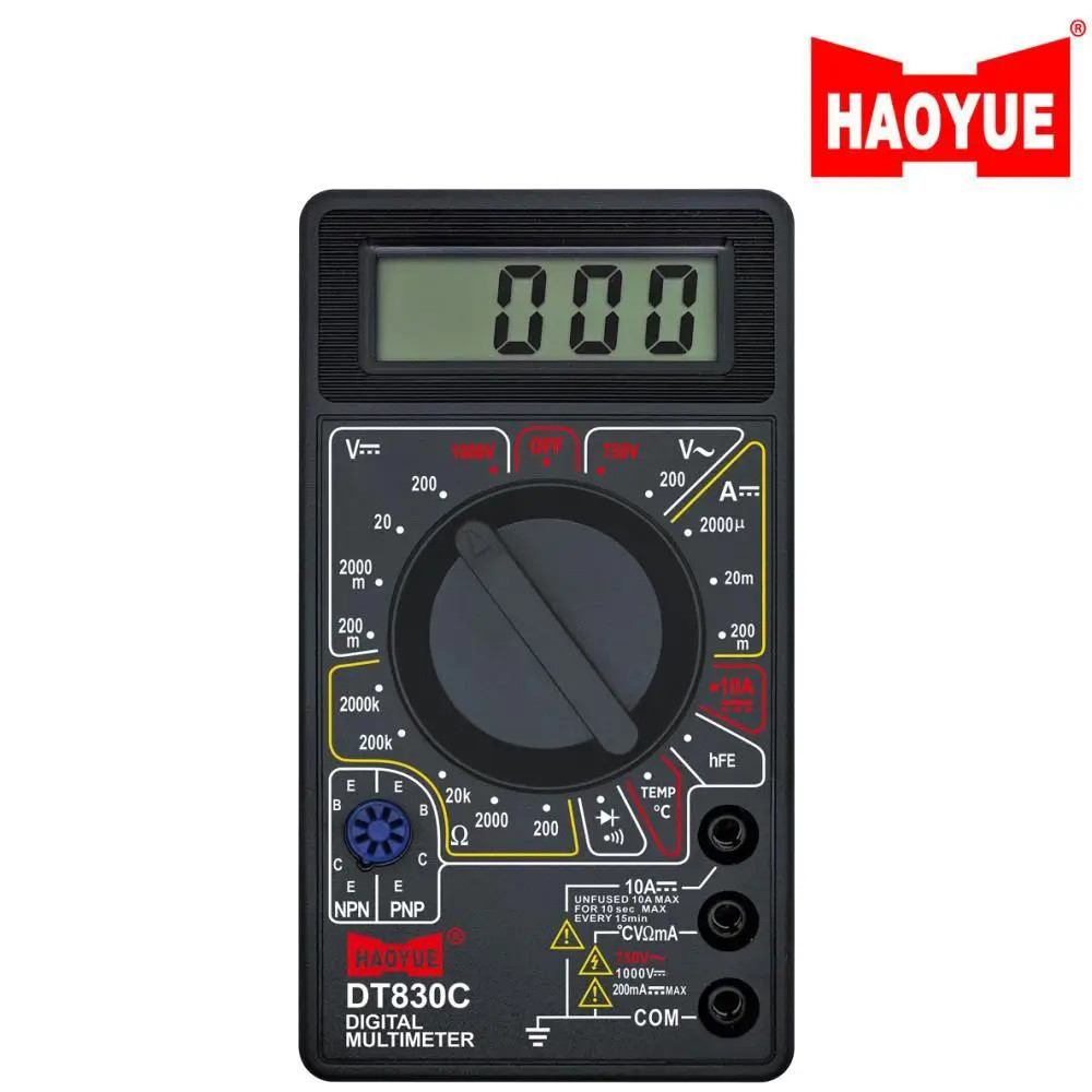 Мультиметр электрического тока HAOYUE, Цифровой мультиметр для дома для дома LD-54 Киев - изображение 1