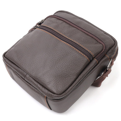 Сумка Vintage Коричнева (20687) Вінниця - фото 9