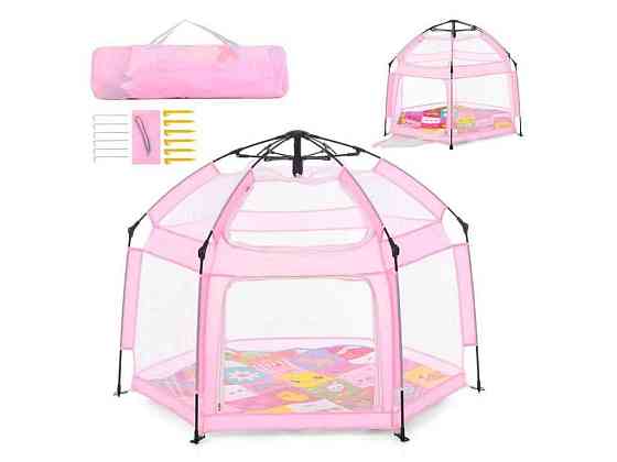 Намет 146*127*110см рожевий Powder Pink MR 1512 ТМ METR Київ