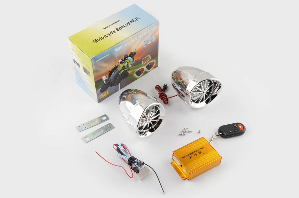 Аудиосистема   (3.5, хром, подсветка, сигн., МР3//SD/USB, ПДУ, разъем ППДУ 3K) Мукачево - изображение 1