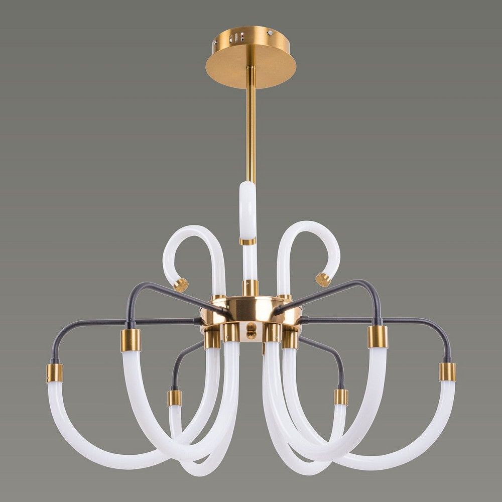 SIRIUS Світлодіодна акрилова люстра Sirius N 3909-6 87W Коломия - фото 14