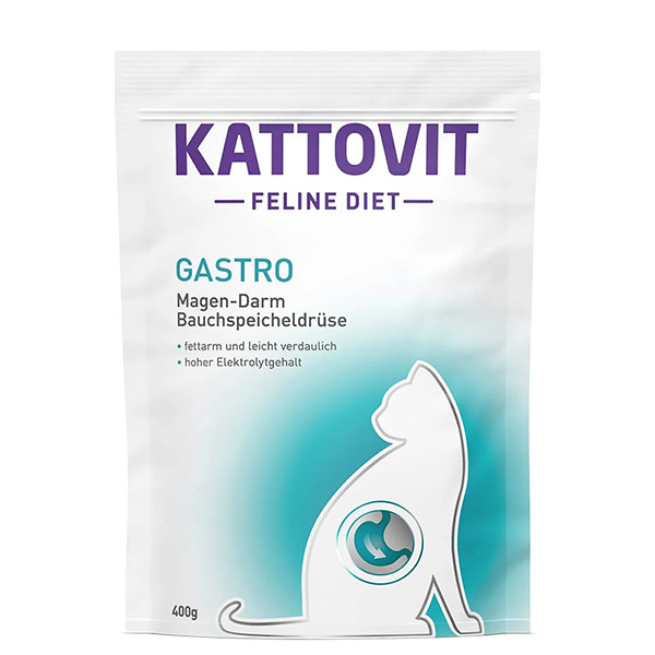 Kattovit Veterinary Gastro КАТТОВИТ ГАСТРО диетический сухой корм для котов с заболеваниями желудочно-кишечного тракта и поджелудочной железы Киев - изображение 1
