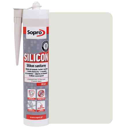 Силікон Sopro Silicon JASNY SZARY №16 (світло-сірий) 310 мл Киев