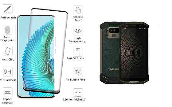 Защитное стекло HyperGlass Pro для Doogee S70, S70 Lite – максимальная чувствительность и защита Киев