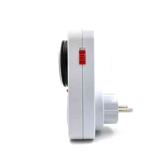 Механічний розетковий таймер 24 години 15 хв крок 16А 3.5кВт добовий перемикач FRK-D1 Київ