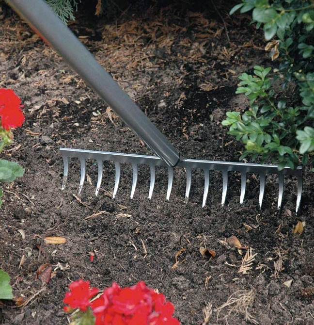 Садові Граблі полегшені 14 зубців Fiskars "Ergonomic" (1000652/135510) Металеві Нововолинськ - фото 7