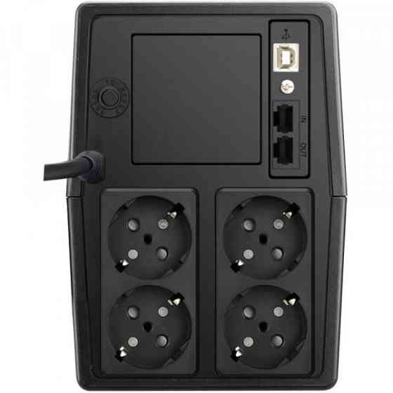 ДБЖ FSP FP2000, 2000ВА/1200Вт, Line-Int, USB/45, Schuko*4, AVR, Black Киев