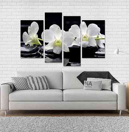Модульна картина Квіти Орхідея Art-26_4 Київ